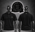 CAMIBUSO POLO LCST COLOR NEGRO/DETALLE LINEA NEGRA EN TORSO.