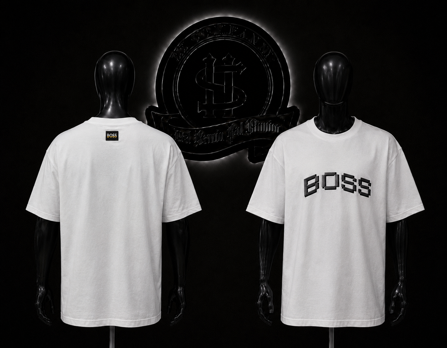 CAMISETA HB COLOR/BLANCO DETALLES/ESTAMPADO/LOGO/ADELANTE