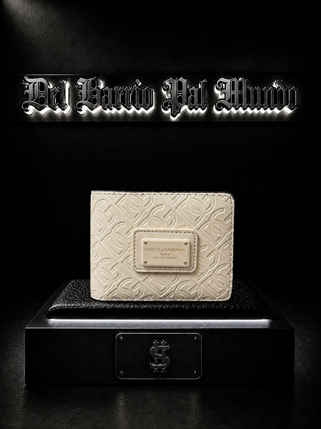 BILLETERA DG COLOR/BLANCO