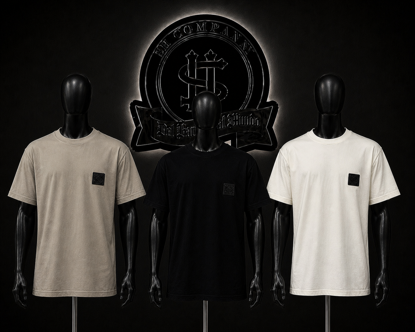 CAMISETA LOW COLOR/BEIGI/BLANCO/NEGRO