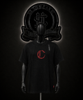 CAMISETA CLM COLOR/NEGRO DETALLE/ESTAMPADO/LOGO/ADELANTE