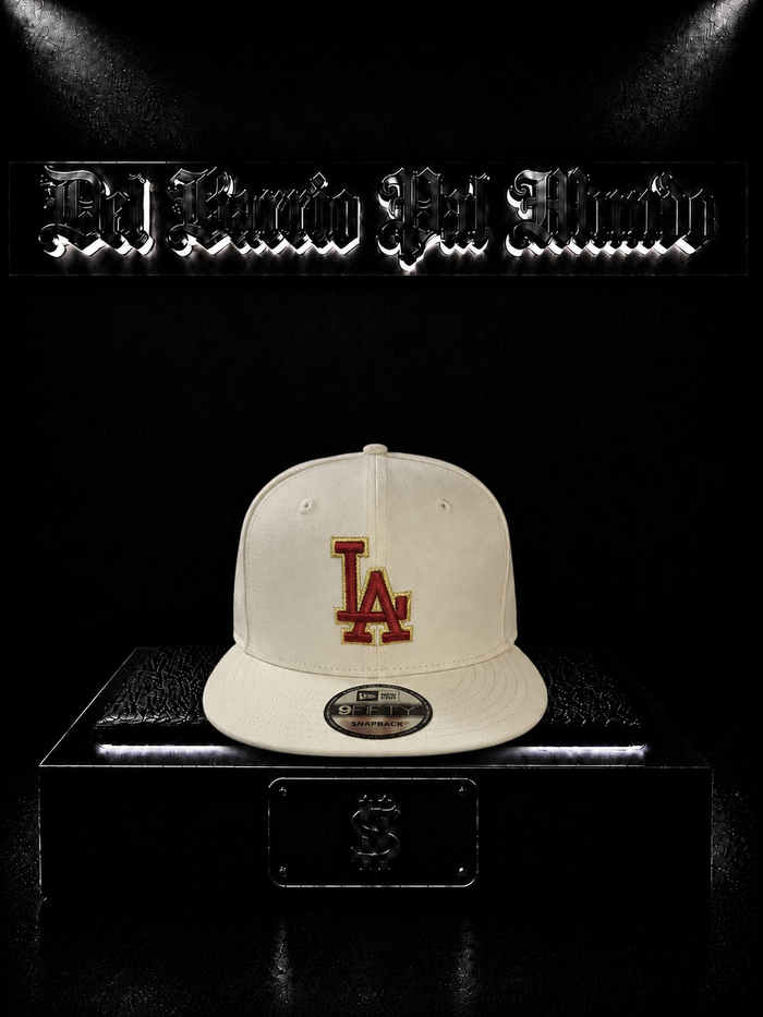 NEW ERA 9FIFTY LOS ANGELES DODGERS COLOR/BLANCA DETALLE/LOGO/BORDADO/ROJO