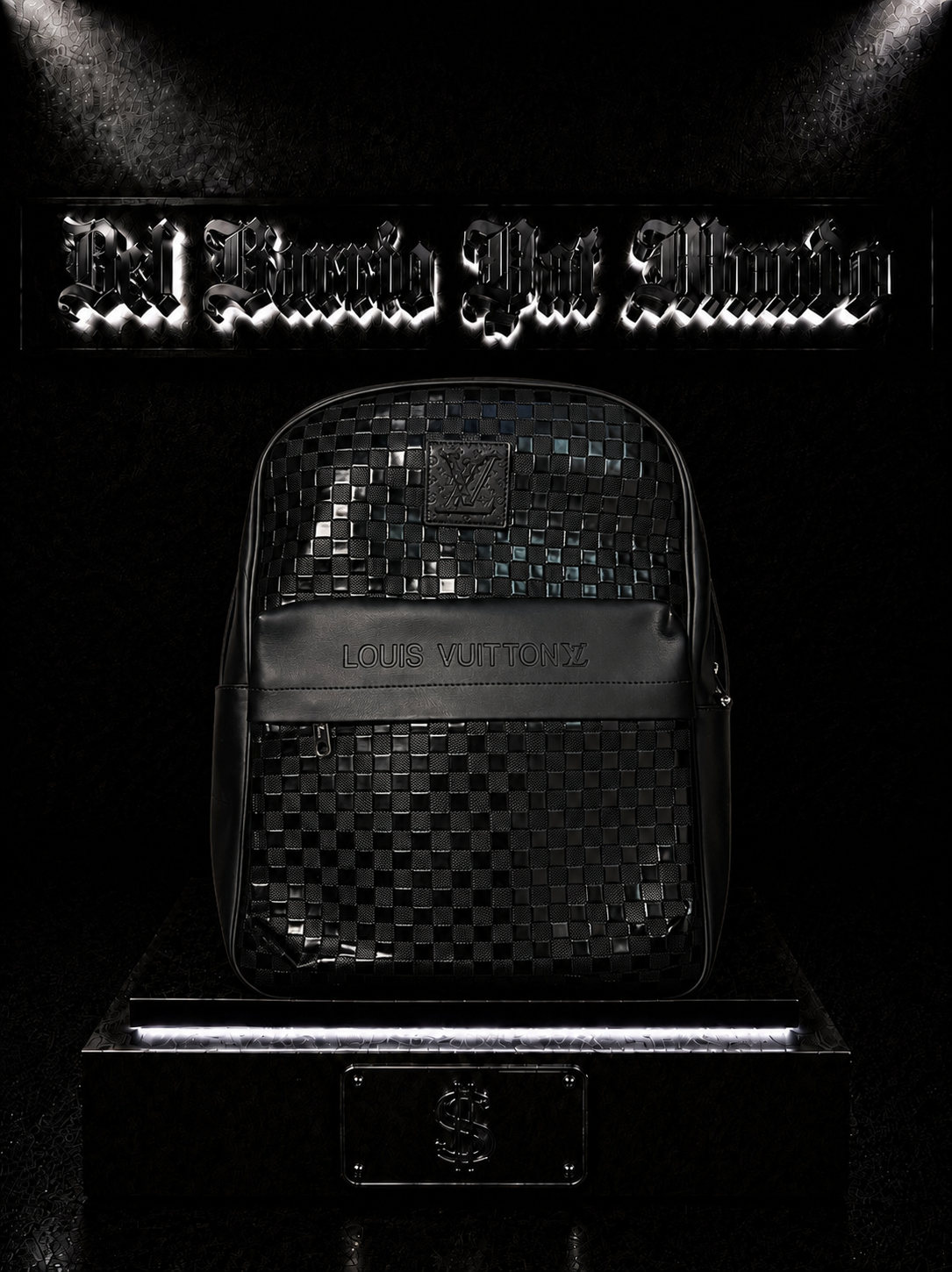 BOLSO LV COLOR/NEGRO/GRIS