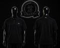 CAMISETA LCT COLOR/NEGRO DETALLES/ESTAMPADO/LOGO/ADELANTE/PEQUEÑO