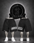 PANTALONETA NDGL COLOR NEGRO/DETALLE/ LOGO DELANTERO