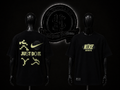 CAMISETA NK COLOR/NEGRO DETALLES/ESTAMPADO/PIXEL/LOGO/ESPALDA