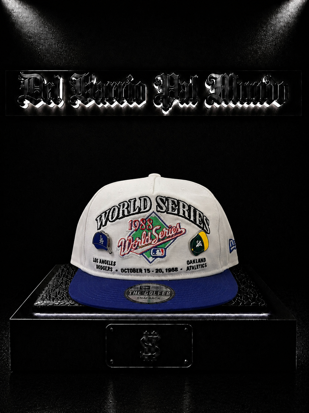 NEW ERA 9FIFTY OAKLAND ATHLETICS COLOR/BLANCO/AZUL DETALLE/LOGO/BORDADO/BLANCO