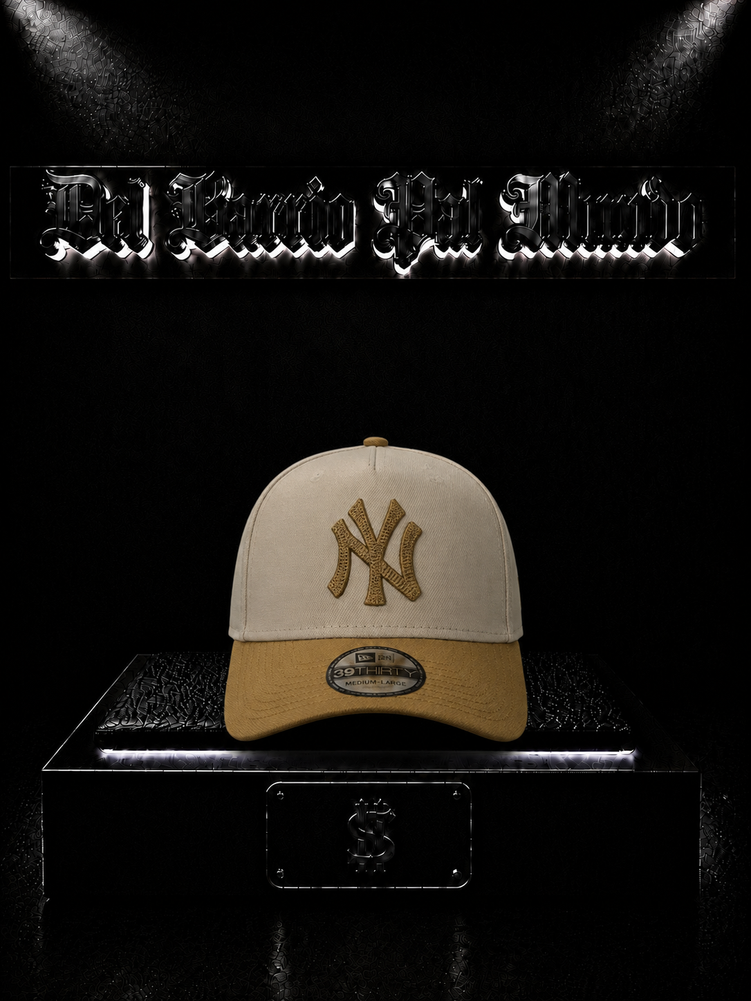 NEW ERA 39THIRTY NEW YORK YANKEES COLOR/BEIGE/CAFE DETALLE/LOGO/BORDADO/CAFE