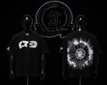 CAMISETA HST COLOR/NEGRO DETALLES/ESTAMPADO/LOGO/GRAFICO/ESPALDA