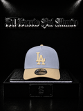 NEW ERA 9FORTY LOS ANGELES DODGERS COLOR/AZUL/BEIGE DETALLE/LOGO/BORDADO/BEIGE