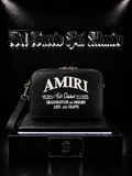 CARRIELE AMR COLOR NEGRO/DETALLE/BORDADO BLANCO