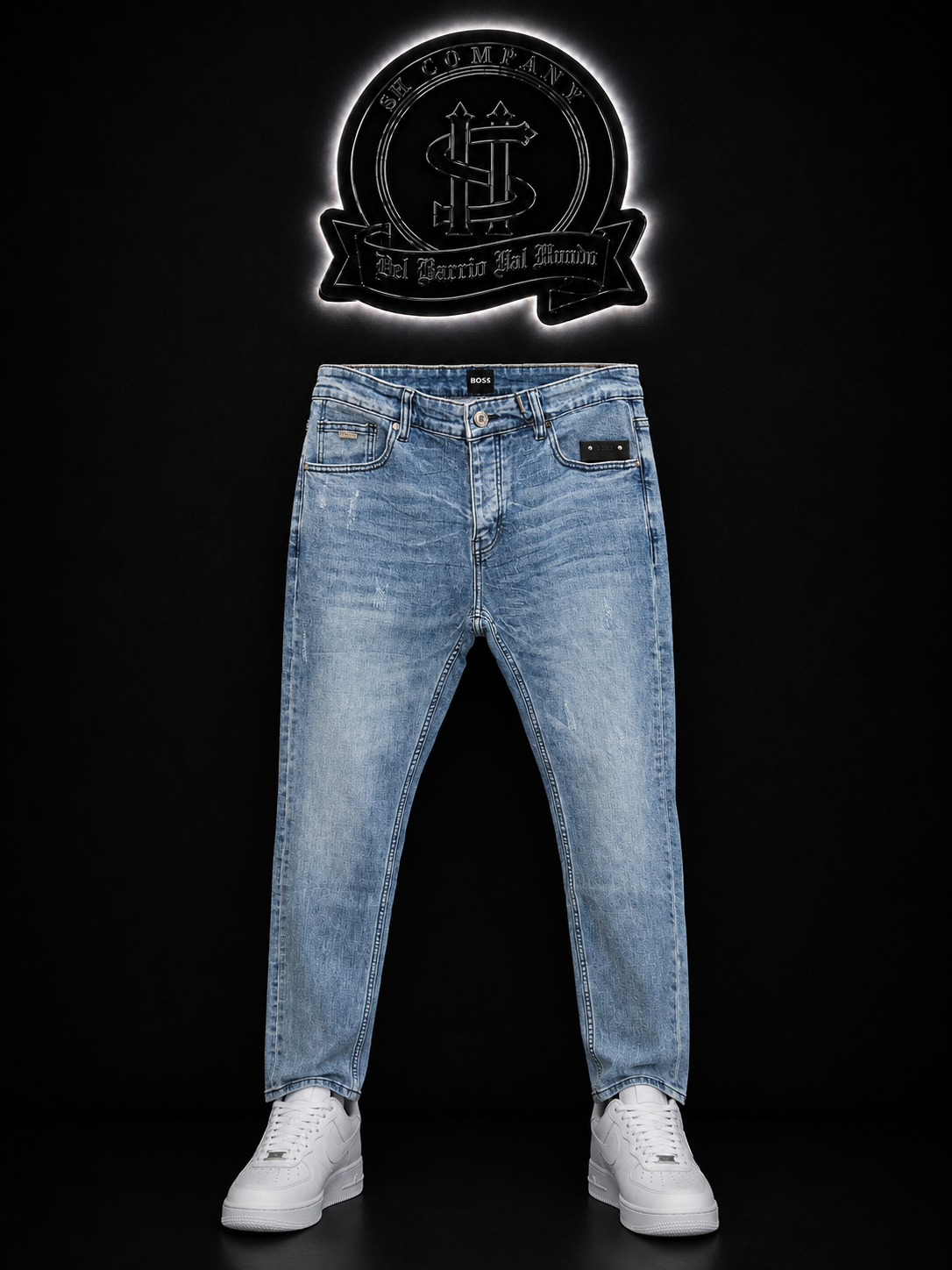 JEAN HB COLOR/AZUL DETALLE/SOMBREADO
