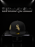 NEW ERA 59FIFTY CHICAGO WHITE SOX COLOR/NEGRO DETALLE/LOGO/BORDADO/AMARILLO