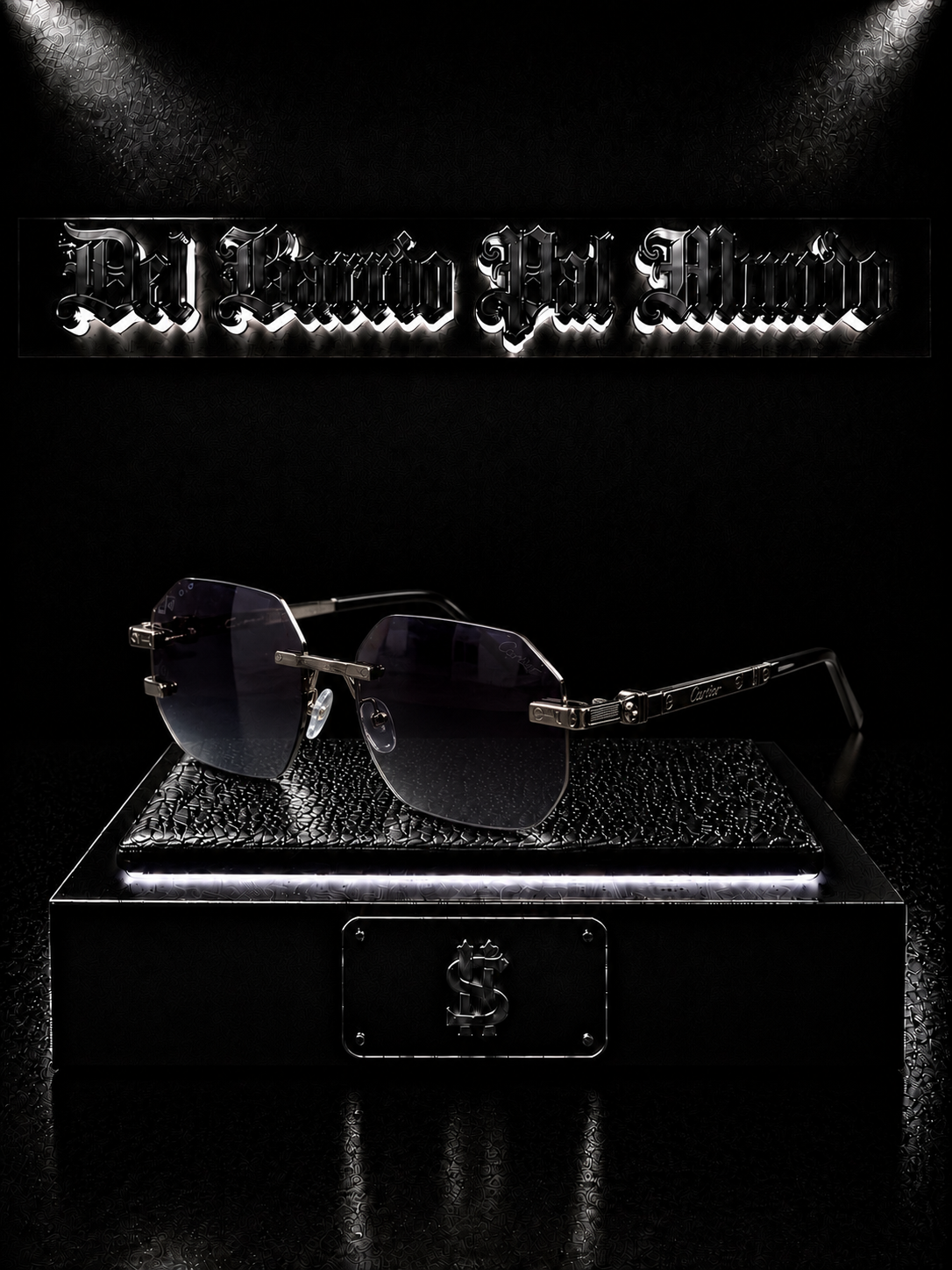 GAFAS CRTR/RECTANGULAR/SLIM/BLACK EDITION