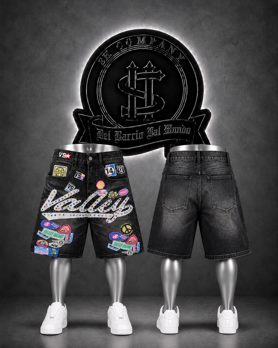 JEANS MOCHO VLLY COLOR NEGRO/DETALLE/PERLAS INCRUSTADAS EN TODA LA ZONA POSTERIOR (copia)