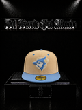 NEW ERA 59FIFTY TORONTO BLUE JAYS COLOR/BEIGE/AZUL DETALLE/LOGO/BORDADO/AZUL