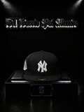 NEW ERA 59FIFTY NEW YORK YANKEES COLOR/NEGRA DETALLE/LOGO/BORDADO/BLANCO