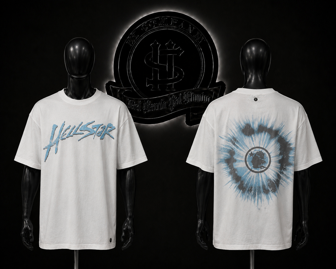 CAMISETA HST COLOR/BLANCO DETALLES/ESTAMPADO/GRAFICO/ESPALDA