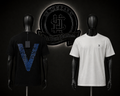 CAMISETA LV COLOR/NEGRO/BLANCO DETALLES/ESTAMPADO/LOGO/ESPALDA