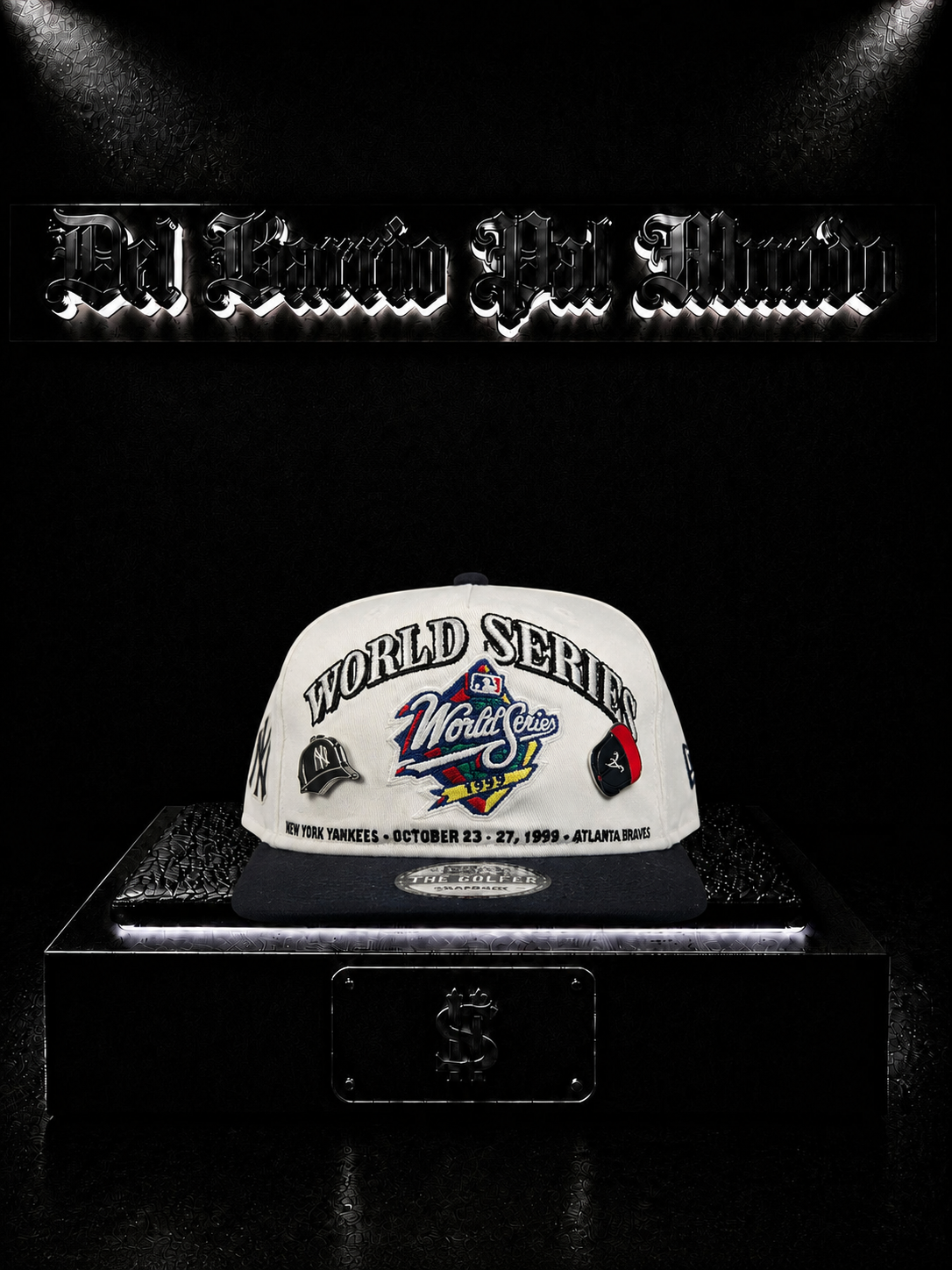 NEW ERA 59FIFTY NEW YORK YANKEES COLOR/BLANCA/NEGRA DETALLE/LOGO/BORDADO/BLANCO