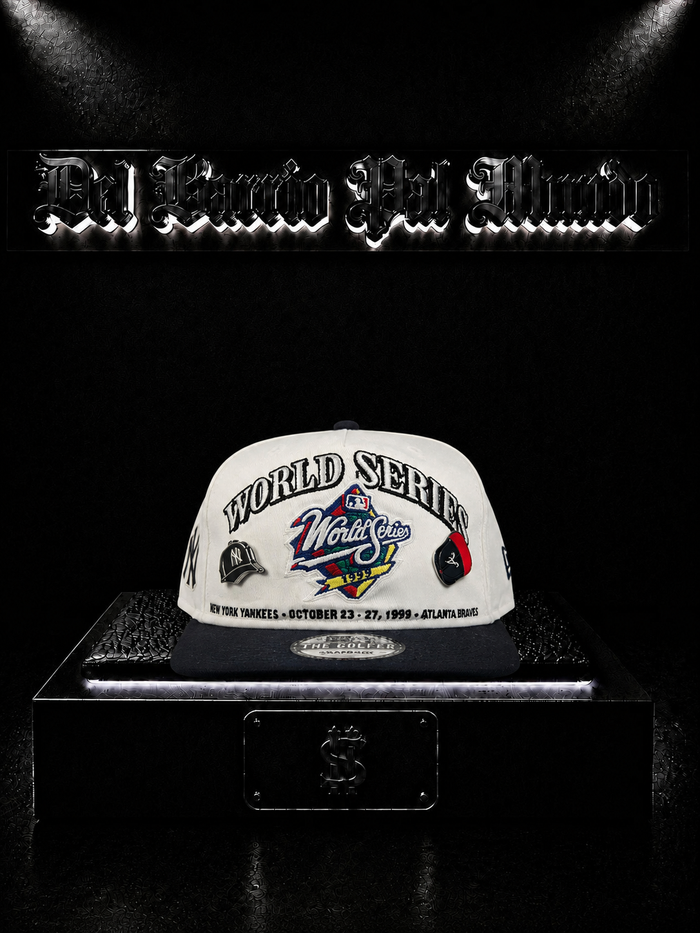 NEW ERA 59FIFTY NEW YORK YANKEES COLOR/BLANCA/NEGRA DETALLE/LOGO/BORDADO/BLANCO