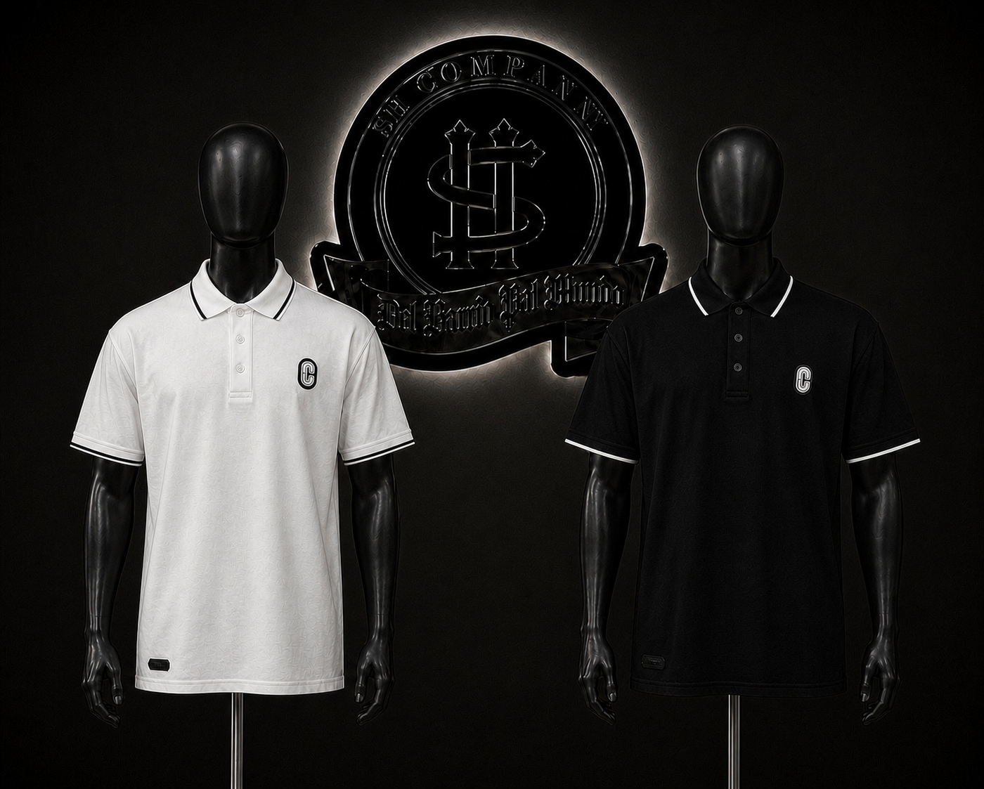 CAMIBUSO POLO CLM COLOR/BLANCO/NEGRO