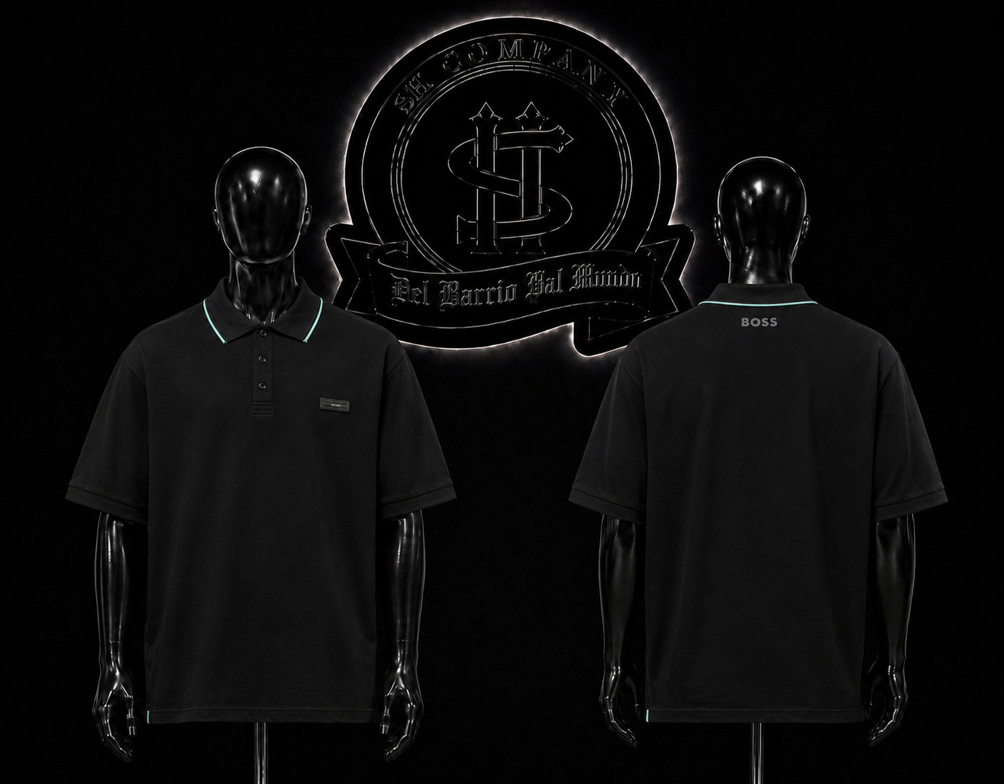 CAMISETA HB COLOR/NEGRO