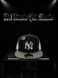 NEW ERA 59FIFTY NEW YORK YANKEES COLOR/NEGRO/BLANCA/GRIS DETALLE/LOGO/BORDADO/BLANCO
