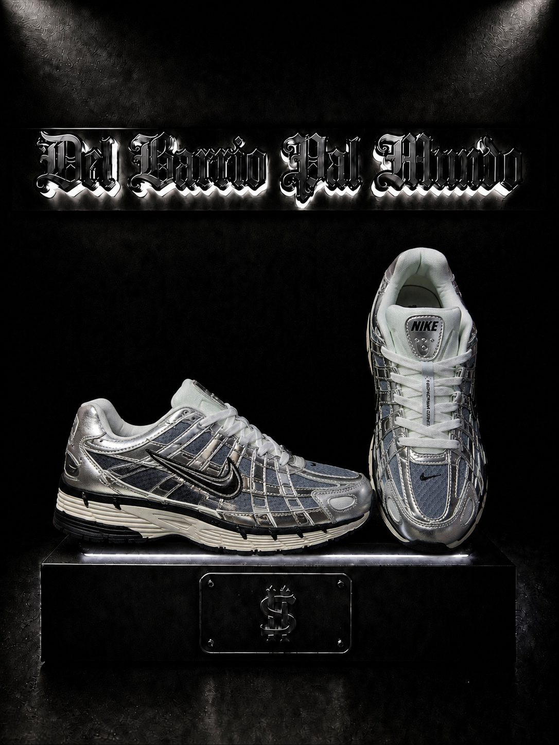 ZAPATILLAS NK COLOR/METALICO SUELA/NEGRA