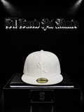 NEW ERA 59FIFTY NEW YORK YANKEES COLOR/BLANCA DETALLE/LOGO/BORDADO/BLANCO