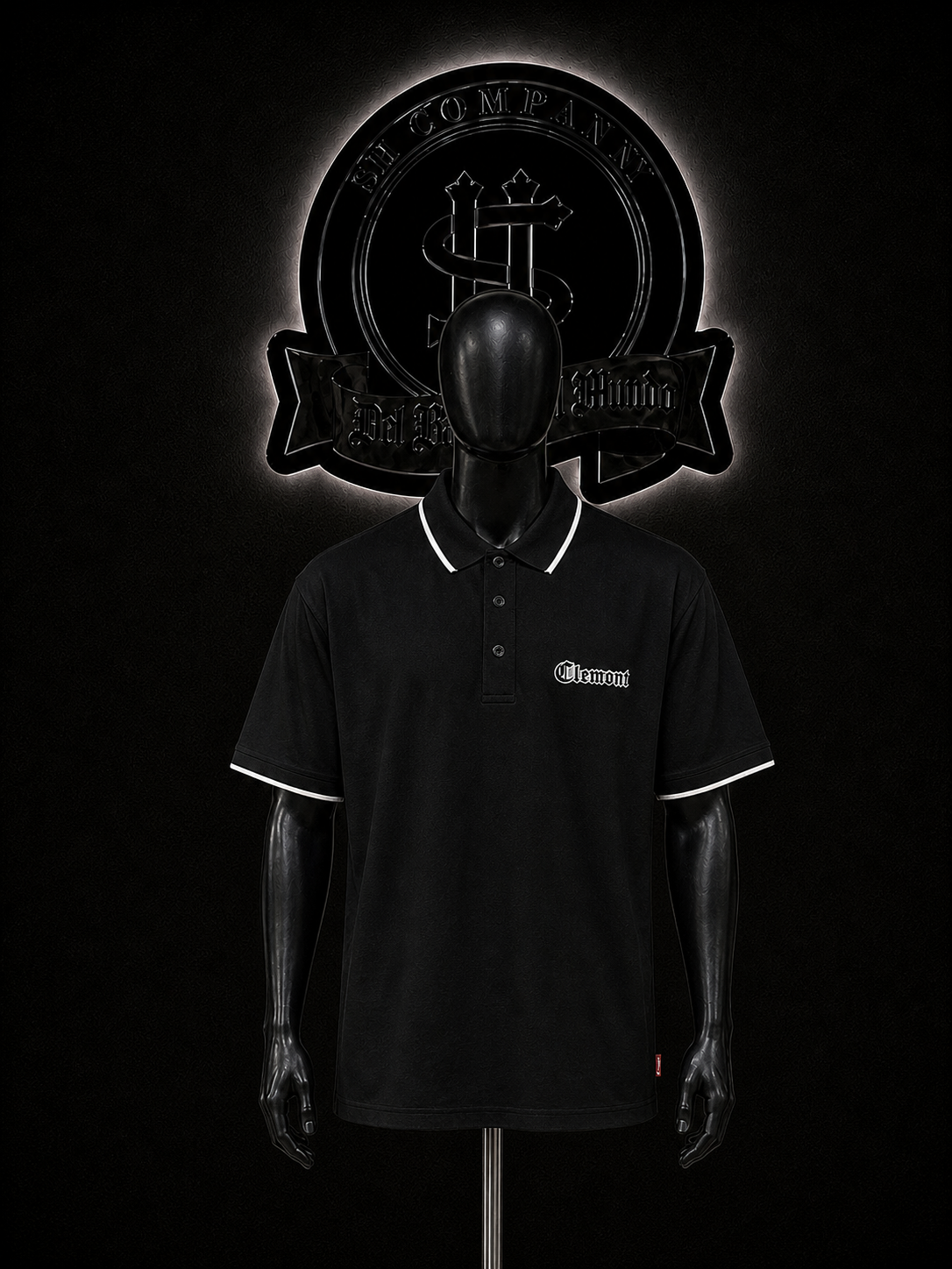 CAMIBUSO POLO CLM COLOR/NEGRO