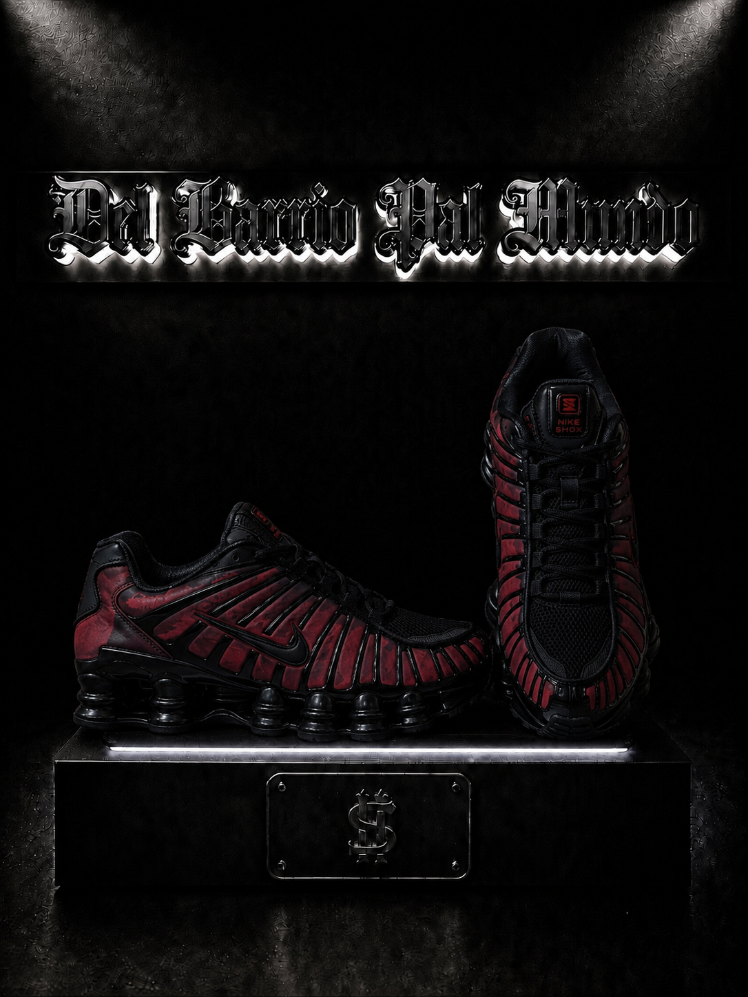 ZAPATILLAS NK TN COLOR/ROJO SUELA/NEGRO