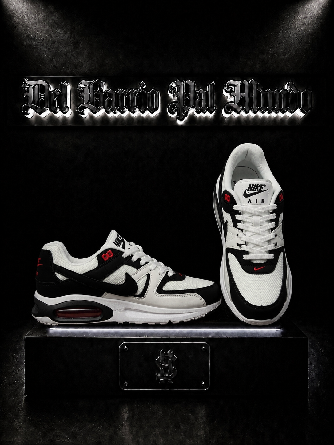 ZAPATILLAS NK COLOR/BICOLOR/BLANCO/NEGRO SUELA/NEGRA