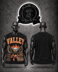 CAMISILLA VLLY COLOR/NEGRO/DETALLES/ESTAMPADO/GRAFICO/ADELANTE.