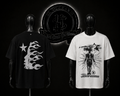 CAMISETA HST COLOR/NEGRO/BLANCO DETALLES/ESTAMPADO/GRAFICO