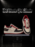 ZAPATILLAS BPSTR COLOR/BICOLOR/BLANCO/NEGRO/ROJO SUELA/ROJO