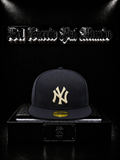 NEW ERA 59FIFTY NEW YORK YANKEES COLOR/AZUL/OSCURO DETALLE/LOGO/BORDADO/BLANCO