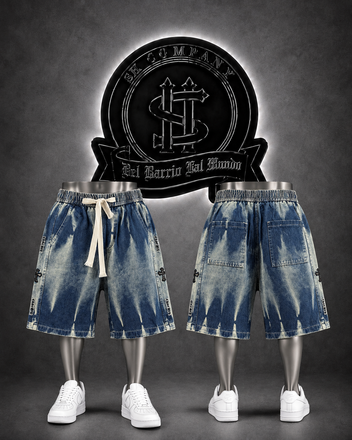 JEANS MOCHO CHRT COLOR AZUL DEGRADADO/DETALLE/DEGRADADO BLNC