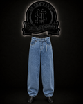JEANS BAGGY BOTA RECTA COLOR/AZUL/CLARO