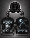 CAMISETA GDSPD COLOR/NEGRO /DETALLES/ESTAMPADO/GRAFICO/ADELANTE Y ATRÁS.