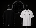 CAMIBUSO POLO AMR COLOR/BLANCO/NEGRO DETALLE/BORDADO/ESPALDA