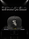 NEW ERA 59FIFTY CHICAGO WHITE SOX COLOR/NEGRA DETALLE/LOGO/BORDADO/BLANCO