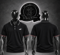 CAMIBUSO POLO PM COLOR NEGRO/DETALLE LÍNEAS BLANCAS EN CUELLO