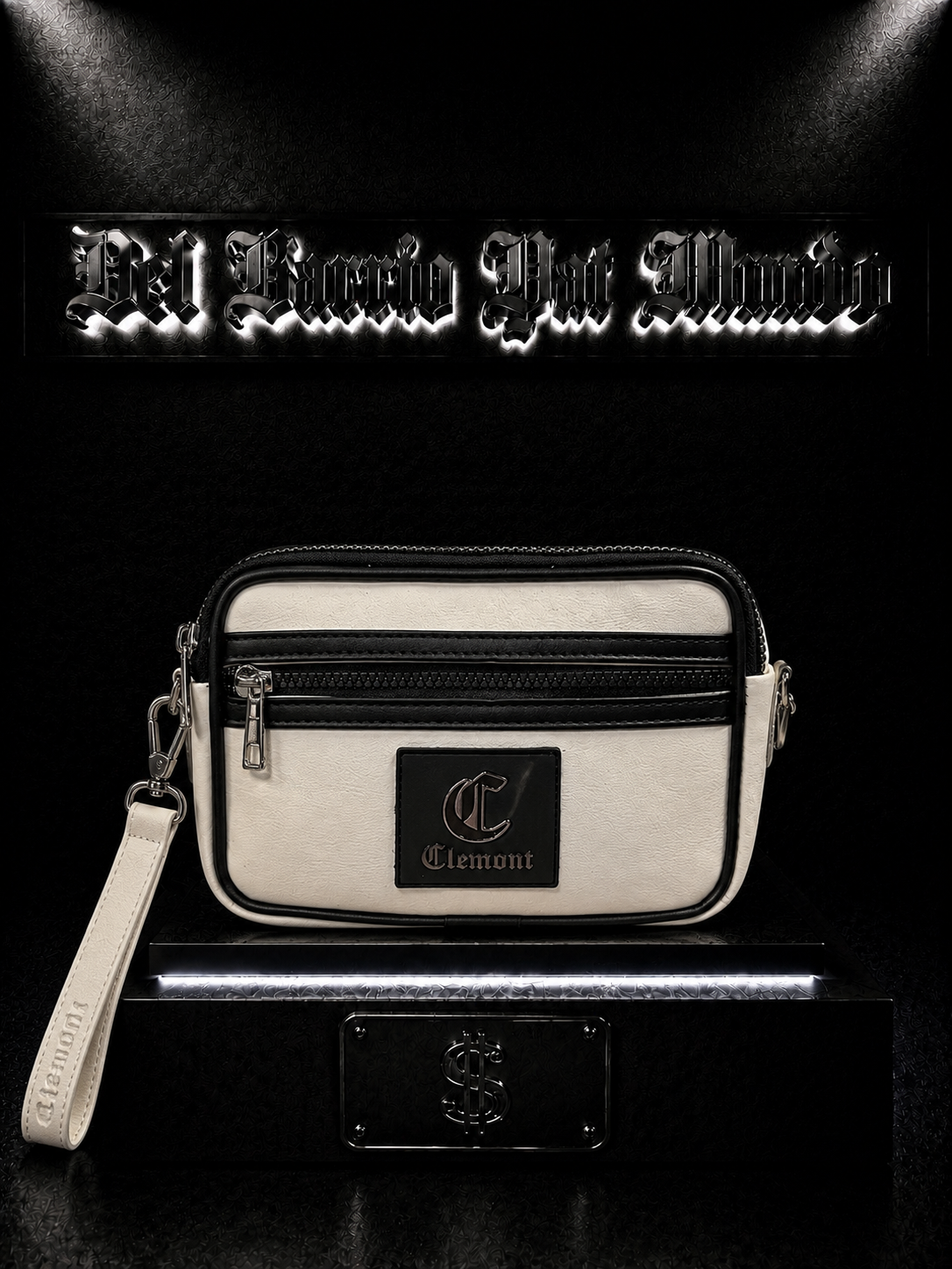 CARRIELES CLM COLOR/BICOLOR/BLANCO/NEGRO DETALLE/LOGO/ADELANTE