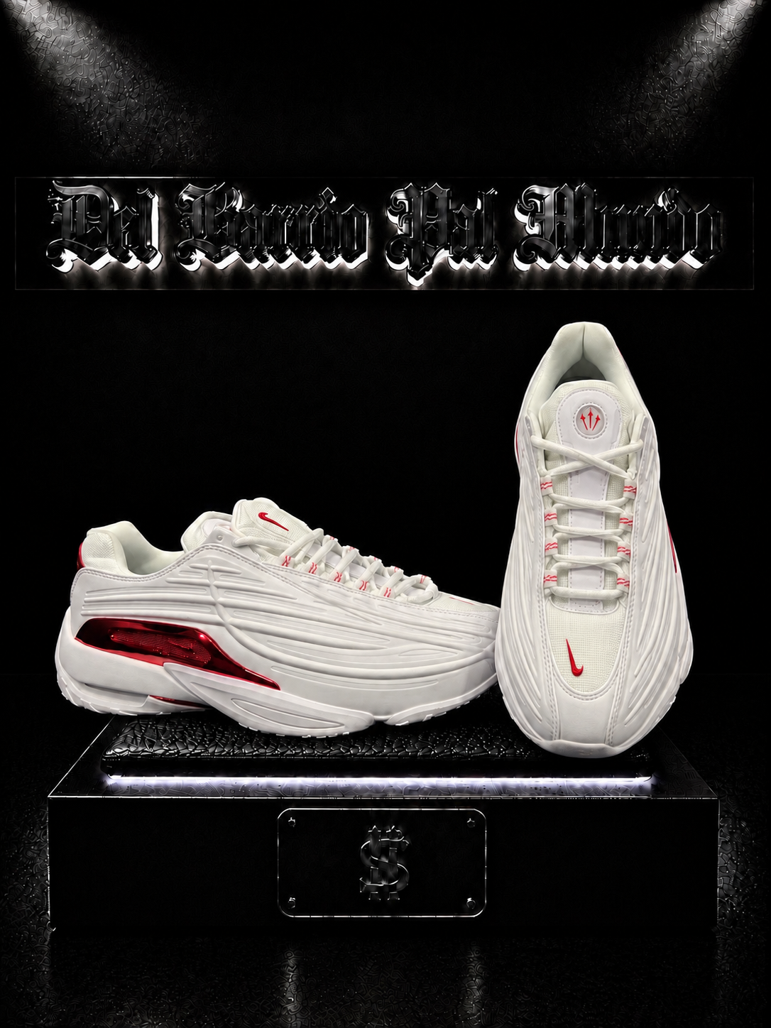 ZAPATILLAS NK COLOR BLANCO/DETALLE/NOCTA ROJA