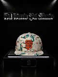NEW ERA 59FIFTY SAN FRANCISCO GIANTS COLOR/BLANCA DETALLE/LOGO/BORDADO/NARANJA