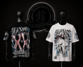 CAMISETA HLST COLOR/NEGRO/BLANCO DETALLES/ESTAMPADO/GRAFICO