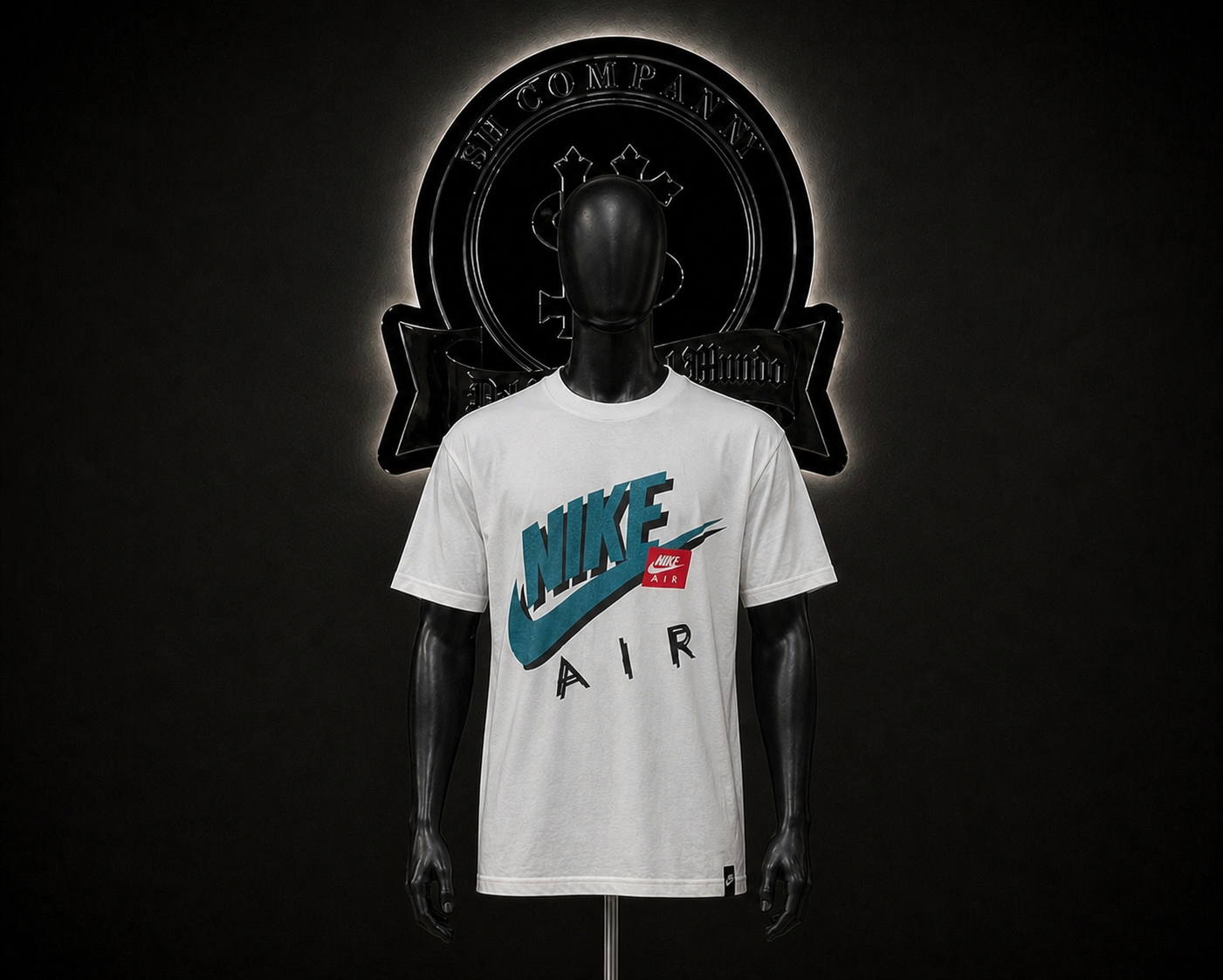 CAMISETA NK COLOR/BLANCO DETALLES/LOGO/ADELANTE
