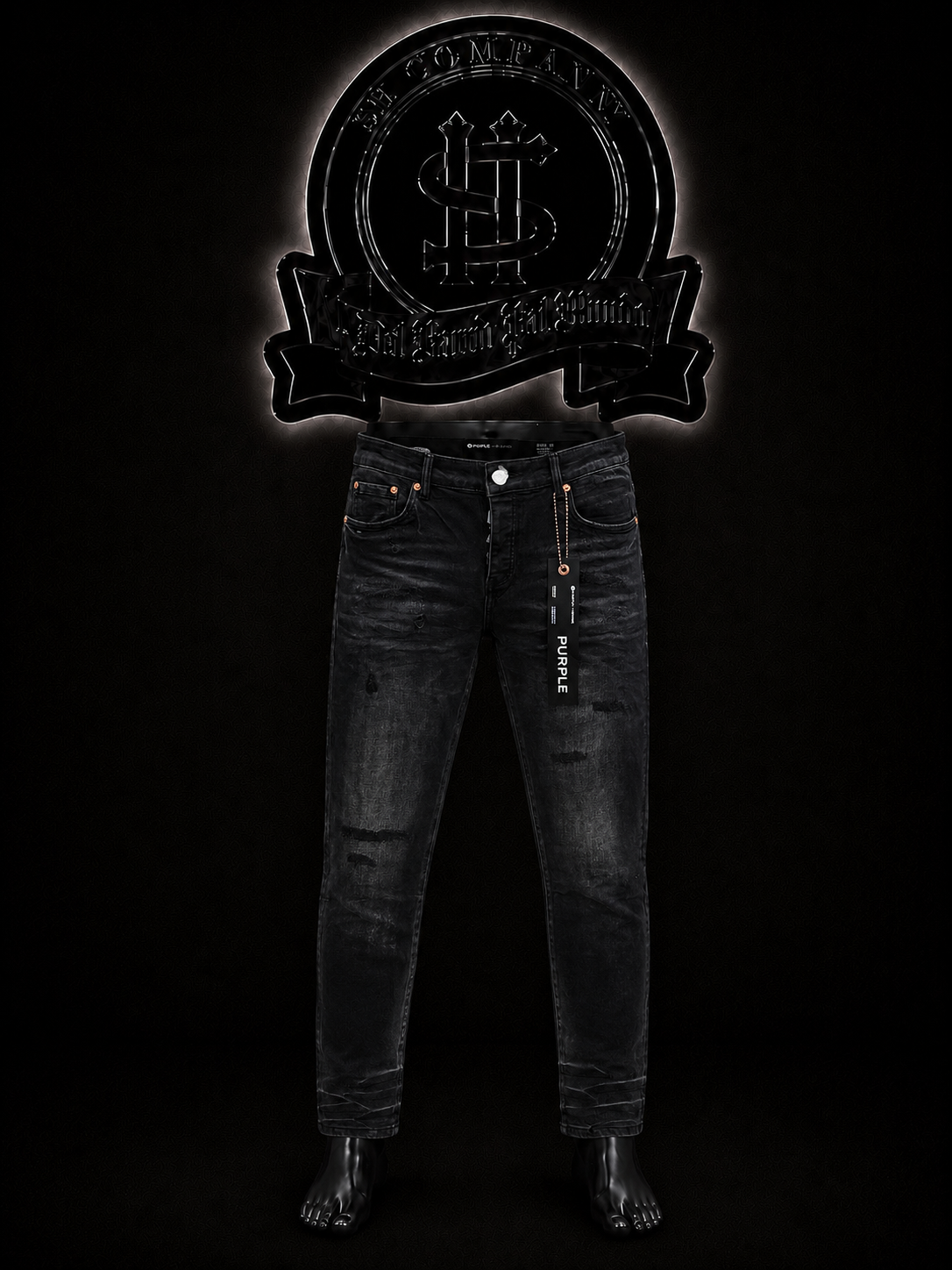 JEAN PRPL COLOR/BICOLOR/NEGRO/GRIS