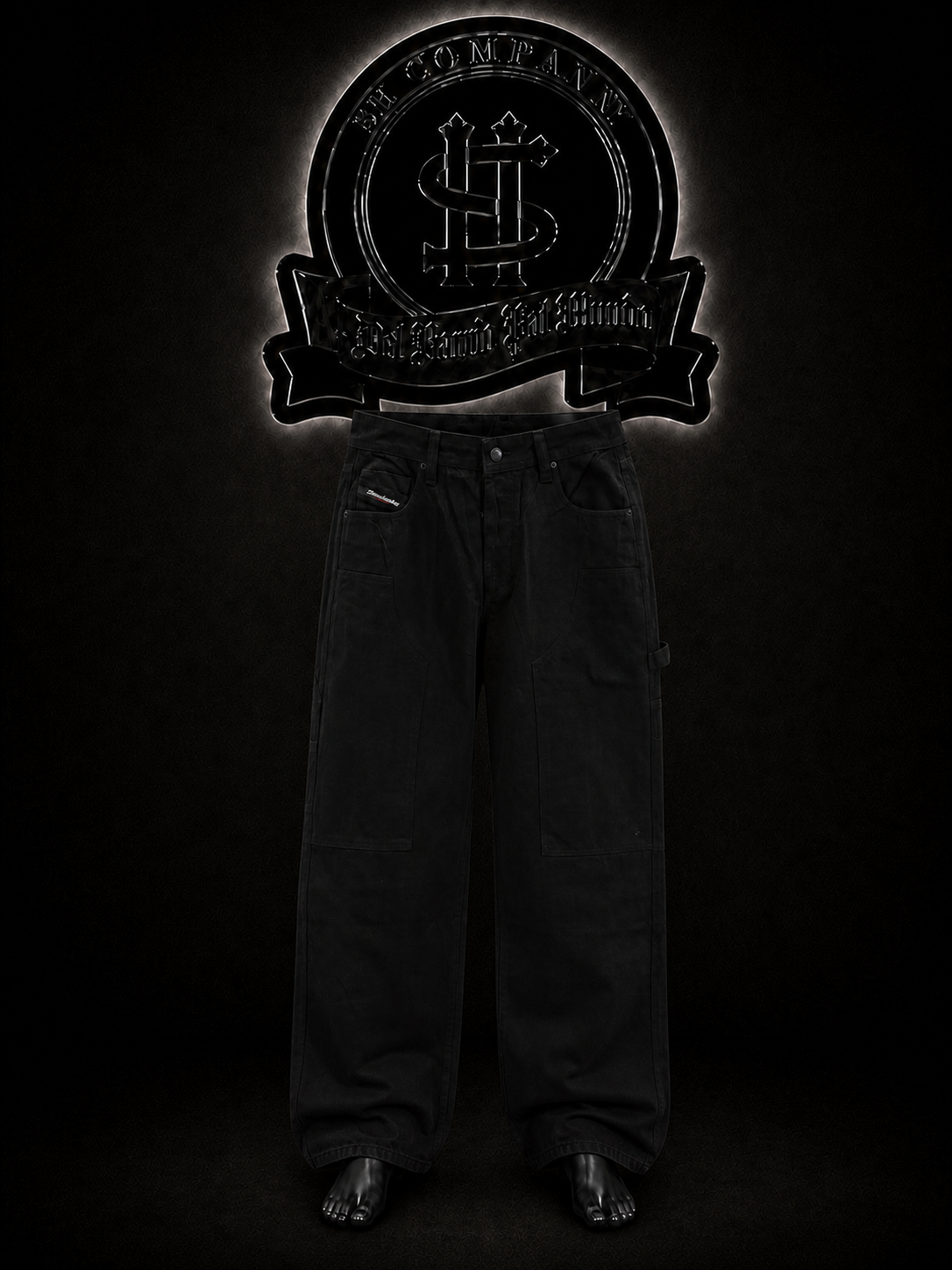 JEAN CARGO COLOR/NEGRO